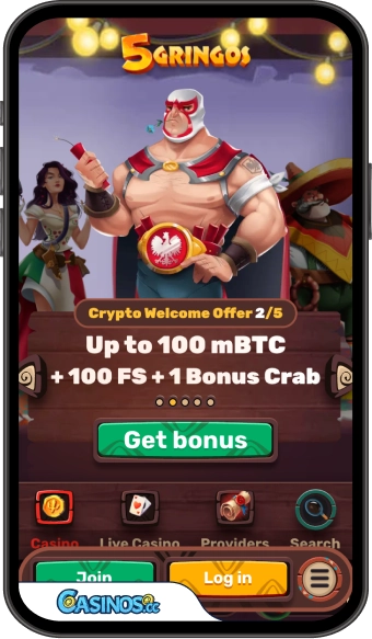 5Gringos casino mobilní aplikace pro Android